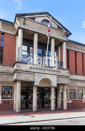 Leicester Magistrates Court exterior, Leicester, UK Stock Photo