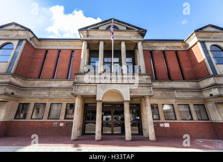 Leicester Magistrates Court exterior, Leicester, UK Stock Photo