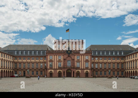 University Schloss, Mannheim, Baden-Wurttemberg, Germany Stock Photo