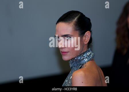 Roma, Italy. 03rd Oct, 2016. Jennifer Connelly during Premiere in Cinema Barberini of film 'American Pastoral' in Italy. © Matteo Nardone/Pacific Press/Alamy Live News Stock Photo