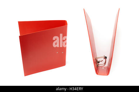 Set of Office folder isolated over the white background Stock Photo - Alamy