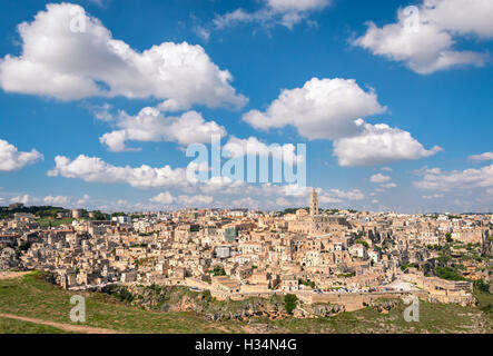 Matera (Basilicata Italy) scenic panorama Stock Photo