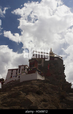 Thiksey Monastery, Jammu and Kashmir, India Stock Photo