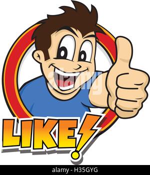 Hyperactive boy icon. Cartoon of hyperactive boy vector icon for web ...