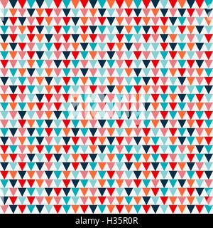 Vector Abstract triangle seamless background. Triangular backgro Stock Vector