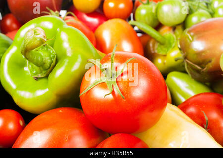tomato bunch Stock Photo