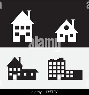 assorted building type icons image Stock Vector Image & Art - Alamy