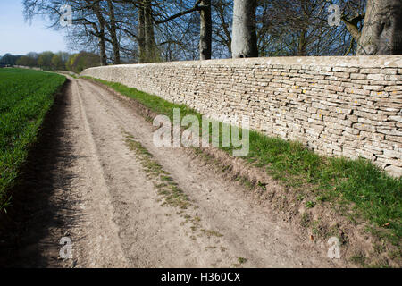 The Sculpture Trail / Walk at Sherborne, Gloucestershire around the Sherborne estate. Stock Photo