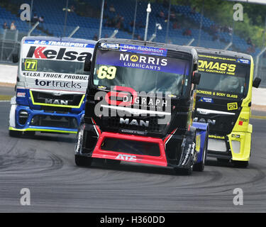 David Jenkins in the MAN TGX, Division 1, Championship truck race at ...