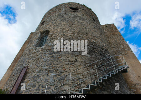 Castle Arechi - Bastiglia Stock Photo