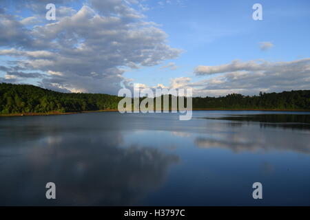 famous Bien Ho lake destination in Pleiku, vietnam Stock Photo