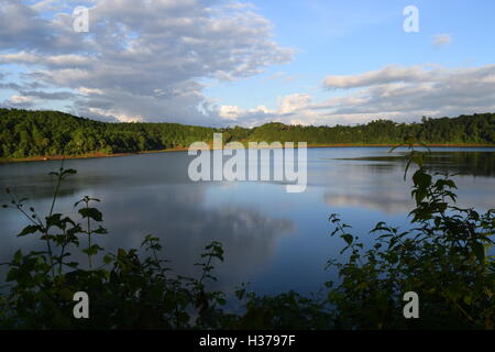 famous Bien Ho lake destination in Pleiku, vietnam Stock Photo