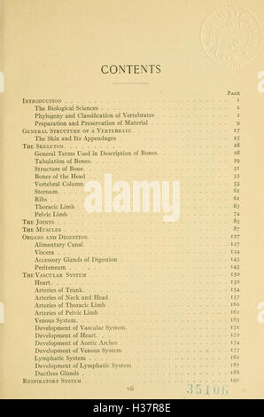 This work focuses on the anatomy of mammals, detailing the structure ...