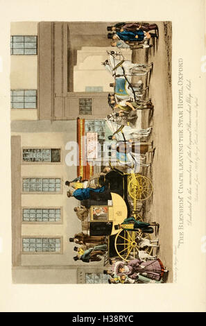 The autobiography of a stage coachman BHL228 Stock Photo