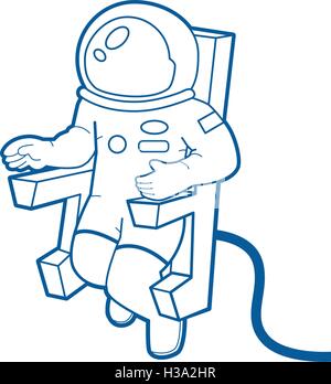 Astronaut Stock Vector