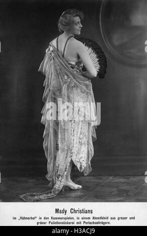 Mady Christians in the Kammerspiele, 1921 Stock Photo