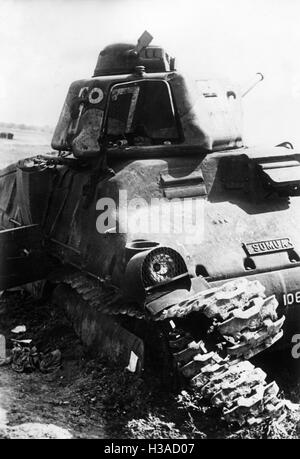 French tanks WWII Stock Photo - Alamy