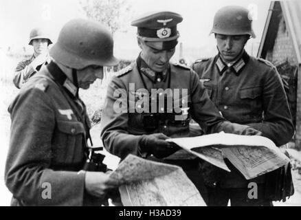 German general in France, 1940 Stock Photo