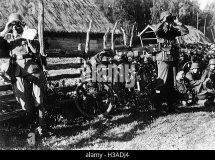 German advance party on the Eastern Front, 1941 Stock Photo - Alamy