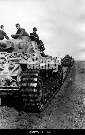 German Tanks on the Eastern Front 1944 The Tanks are Panthers from the ...