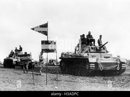 German Tanks on the Eastern Front 1944 The Tanks are Panthers from the ...