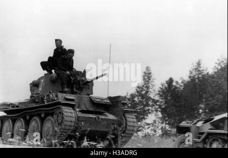German Panzer 38 (t), on the Eastern Front, 1941 Stock Photo - Alamy