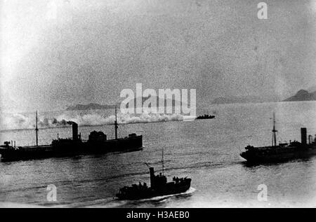 German soldier in the Courland Pocket, 1944 Stock Photo - Alamy