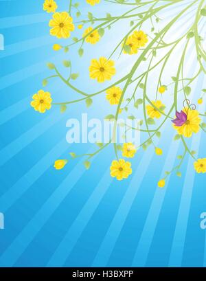 spring flowers Stock Vector