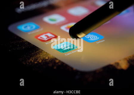 Photography Apps on the IPad Stock Photo