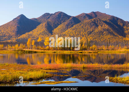 Brooks Range from the Dalton Highway, Alaska. Stock Photo