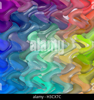 Abstract coloring background of the spectrums gradient with visual lighting,mosaic,wave and plastic wrap effects,good for design Stock Photo