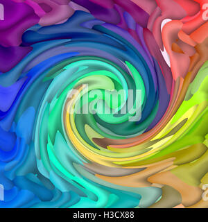 Abstract coloring background of the spectrums gradient with visual lighting,mosaic and twirl  effects,good for project design Stock Photo