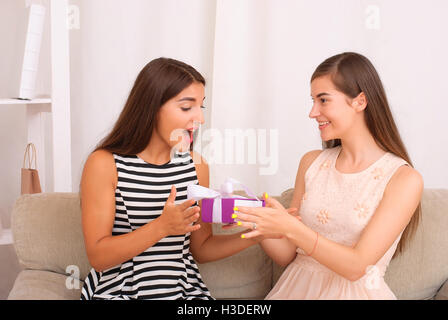 people, children, holidays, friends and friendship concept Stock Photo