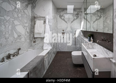 Luxury apartment in a converted pub in Kings Road, London. Stock Photo