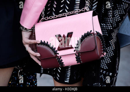 LV Bag - Paris Fashion Week RTW - Paris - France Stock Photo - Alamy