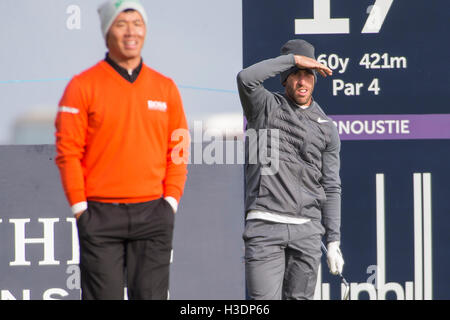 Carnoustie Golf Course, Fife, Scotland. 06th Oct, 2016. Alfred Dunhill ...