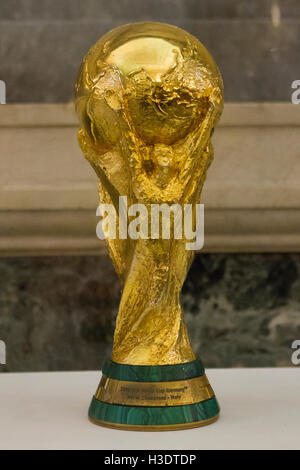 A ceremony to unveil Louis Vuitton's travel case for the 2018 FIFA World Cup  trophy on May 17, 2018 in Paris, France. Photo by Alban  Wyters/ABACAPRESS.COM Stock Photo - Alamy