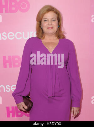 Los Angeles, CA, USA. 6th Oct, 2016. 06 October 2016 - Los Angeles, California. Catherine Curtain. Premiere of HBO'S new comedy series ''Insecure'' held at Nate Holden Performing Arts Center. Photo Credit: Birdie Thompson/AdMedia Credit:  Birdie Thompson/AdMedia/ZUMA Wire/Alamy Live News Stock Photo