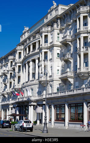 Savoia Excelsior Palace, Trieste, Italy Stock Photo