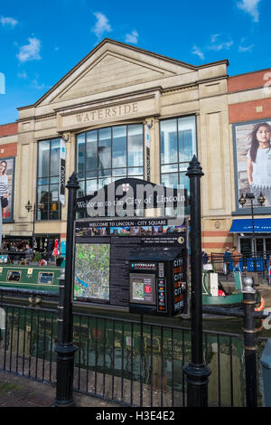 Waterside shopping centre, City of Lincoln, Lincolnshire, England UK Stock Photo