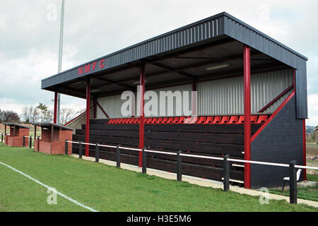 Bloomfields, home of Needham Market FC (Suffolk), pictured in November 1996 Stock Photo