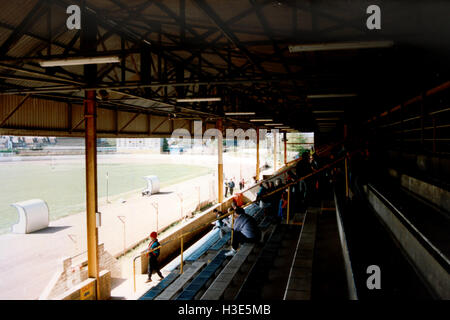 Poole Stadium, home of Poole Town Football Club (Dorset), pictured in April 1994 Stock Photo