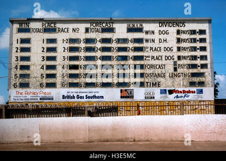 Poole Stadium, home of Poole Town Football Club (Dorset), pictured in April 1994 Stock Photo