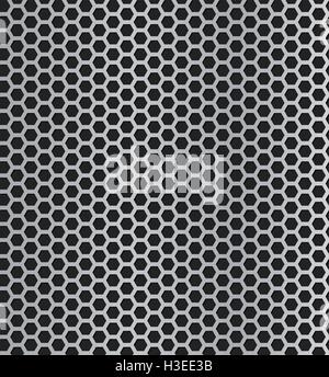 Vector Metal Grill Seamless Pattern Stock Vector