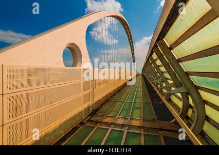 Italy Emilia Romagna  Reggio nell'Emilia architecture by Santiago Calatrava - The Bridges Stock Photo