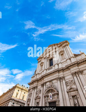 View at Sant'Andrea della Valle church in Rome, Italy Stock Photo