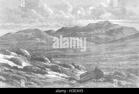 lochnagar scotland alamy illustrated 1864 london