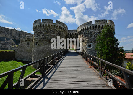 Belgrade Fortress, Kalemegdan, Belgrade, Serbia. Main entrance. Stock Photo