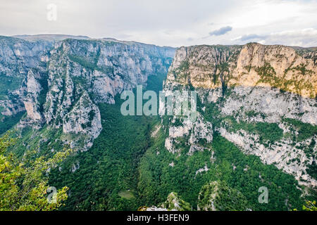 Vikos Gorge. Zagoria, Greece Stock Photo