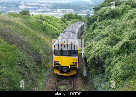 St Ives train Stock Photo